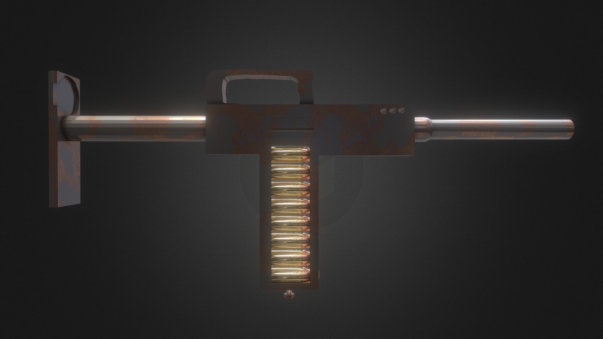 SlamFire Zip Gun Download Free 3D model by