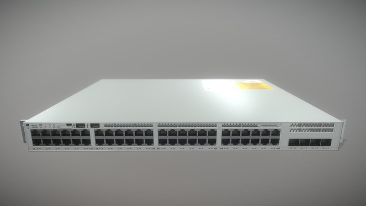 Cisco 9200 3D Model