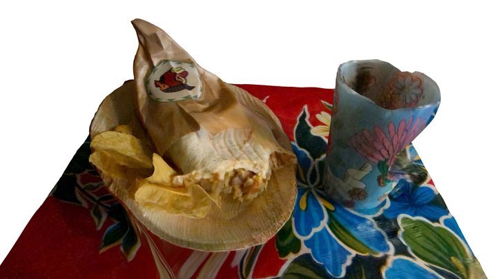 S003_Burrito 3D Model