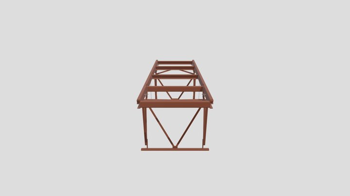 No Deck_unfolded 3D Model