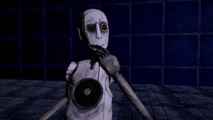 Jasper Sit Animation 3D Model