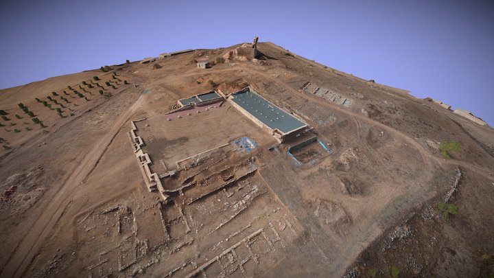 Yacimiento arqueológico de Libisosa 3D Model
