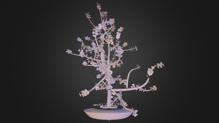 Water Drop - Tree 3D Model