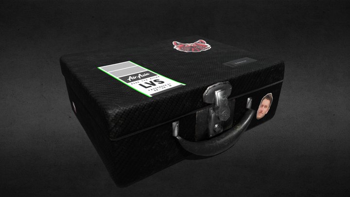 The Traveling Suitcase 3D Model