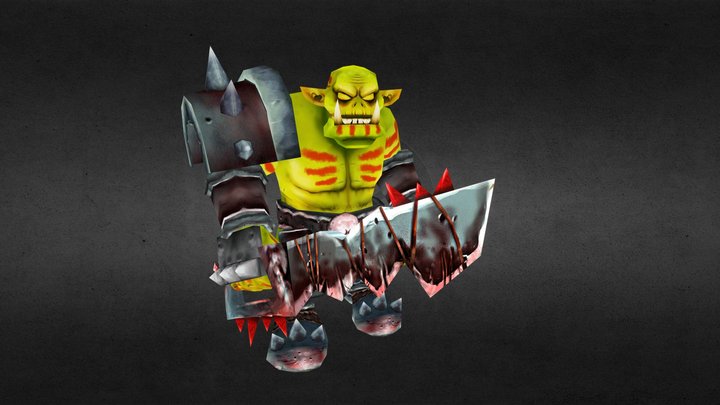 Orc Warrior 3D Model