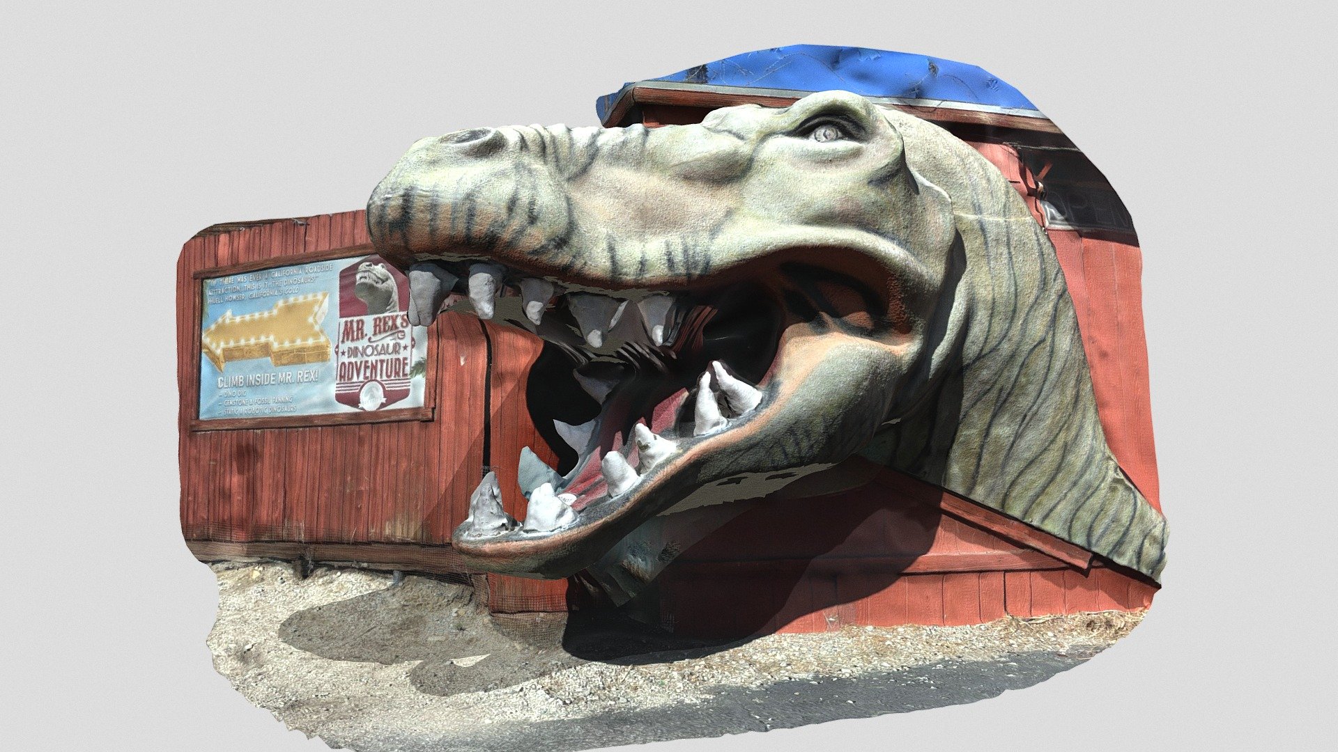 Cabazon Dinosaurs Entrance