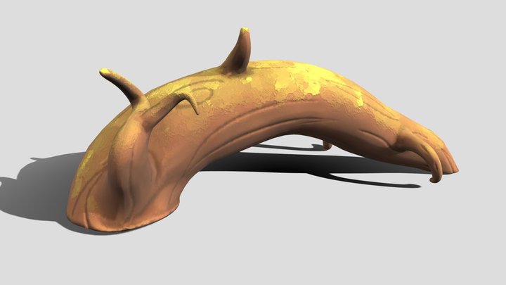 Stylized Log 3D Model