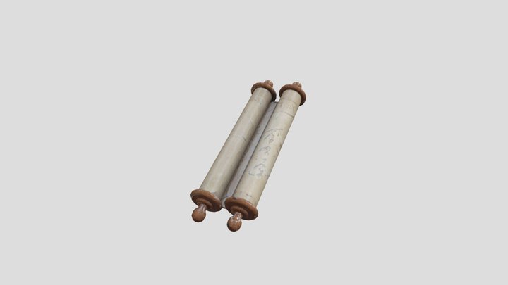 scroll 3D Model