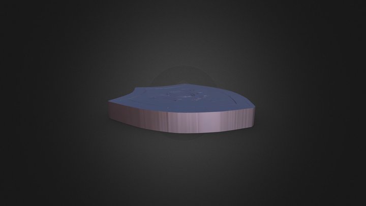 방패탑 로고 3D 와이어프레임 모델 | 방패탑 LOGO 3D WIREFRAME 3D Model
