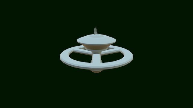 Minerva Station 3D Model