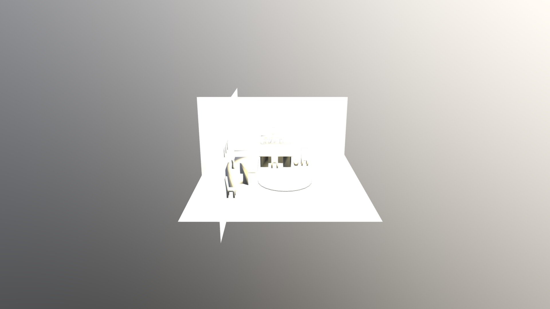 初投稿房間模型_blender檔