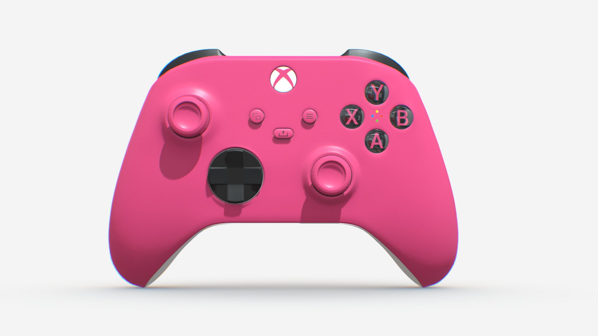 Xbox Controller Deep Pink Buy Royalty Free 3d Model By Hado Hado3d