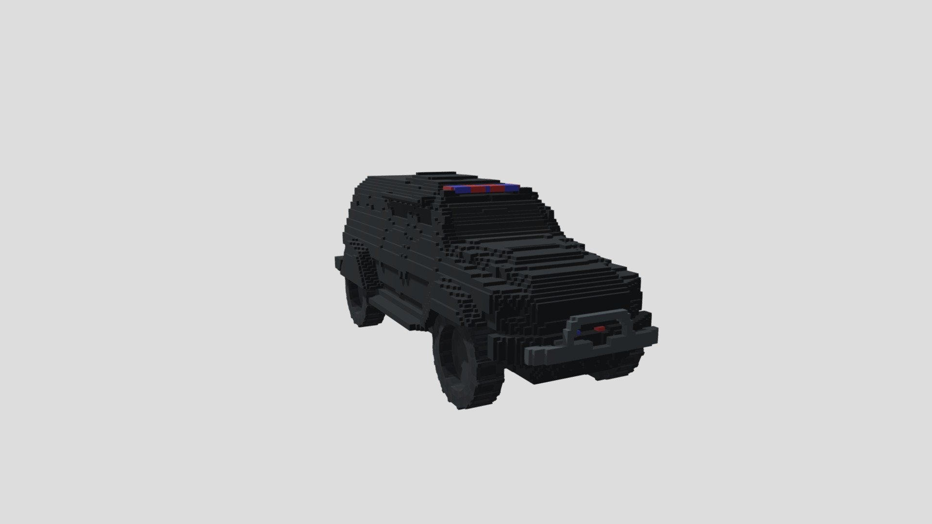 Amored Police Truck