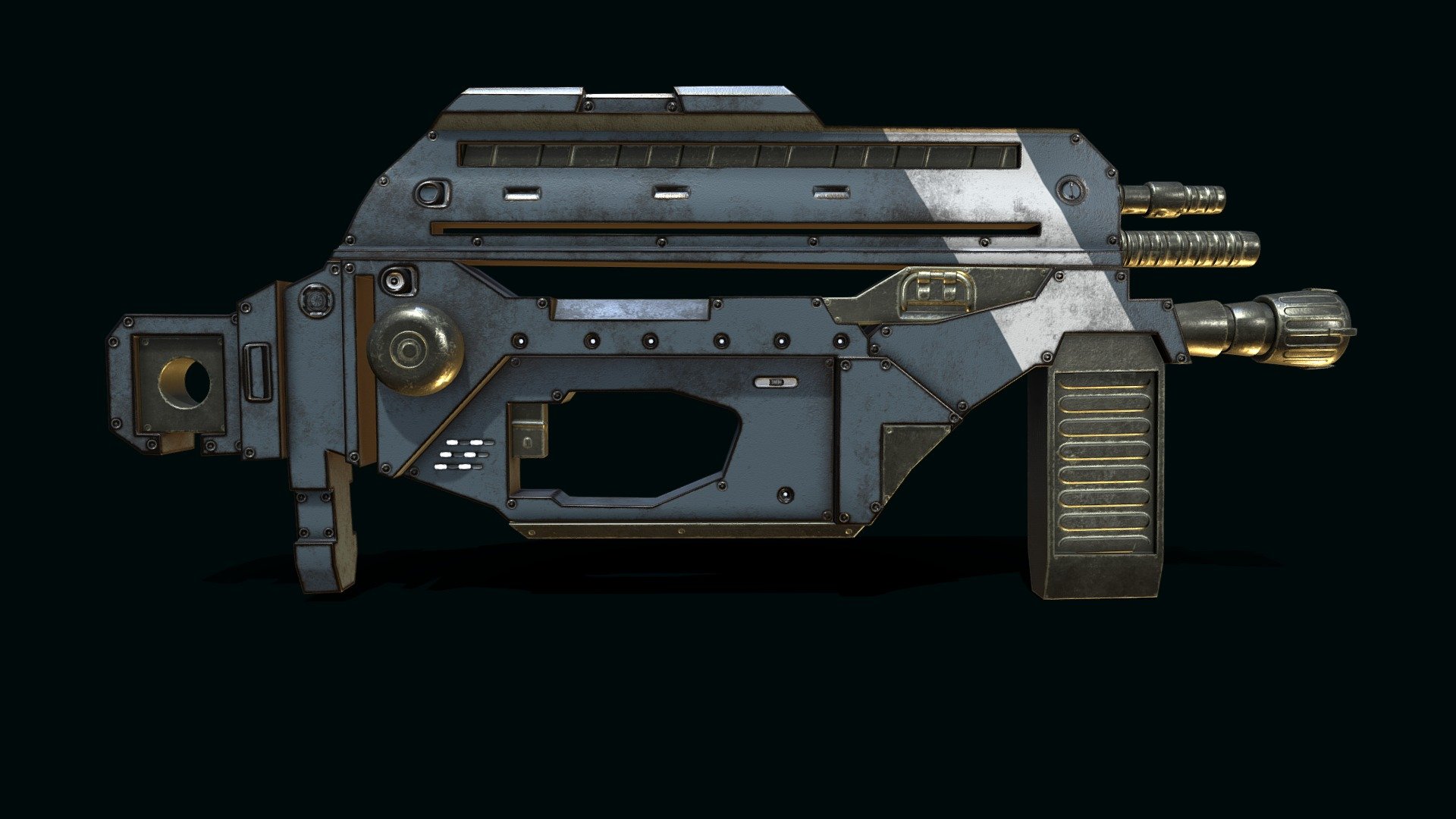 Sci Fi Weapon - Buy Royalty Free 3D model by SnowyTrain [31f9327 ...