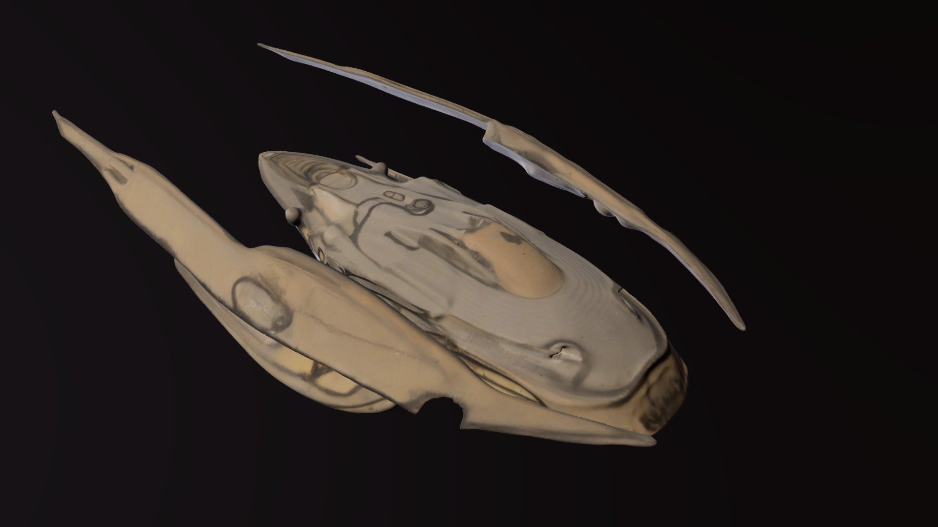 Sketchy Ship — Sketchfab embed 3D viewer