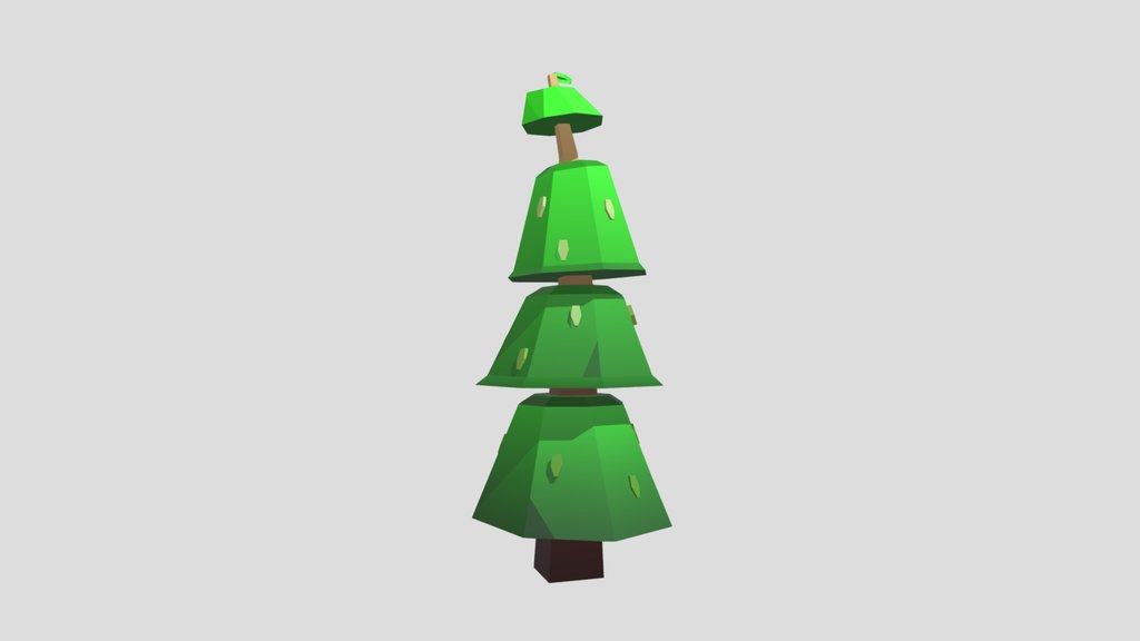 Tree 5 / Дерево (Low Poly)