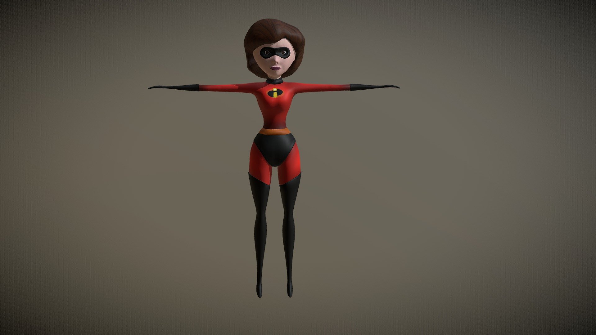 Elastigirl Modelagem e Texturização - 3D model by AndielleRosa [31fbf08] -  Sketchfab