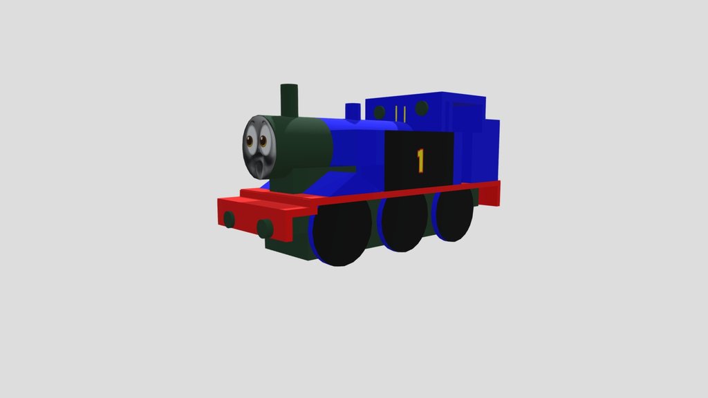 Very Old Thomas Model I Made In Rbx Studio