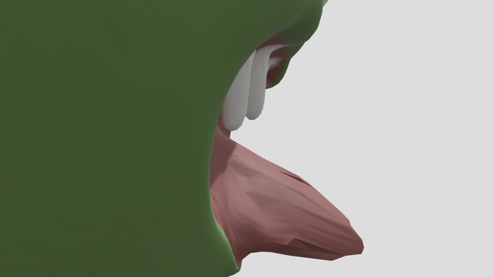 Alien Blob 3D Model