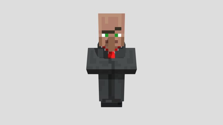 Minecraft_villager 3D models - Sketchfab