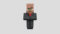 minecraft_-_villager - Download Free 3D model by GroxMC ...