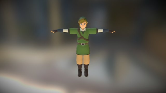 Link Skyward Sword 3D Model