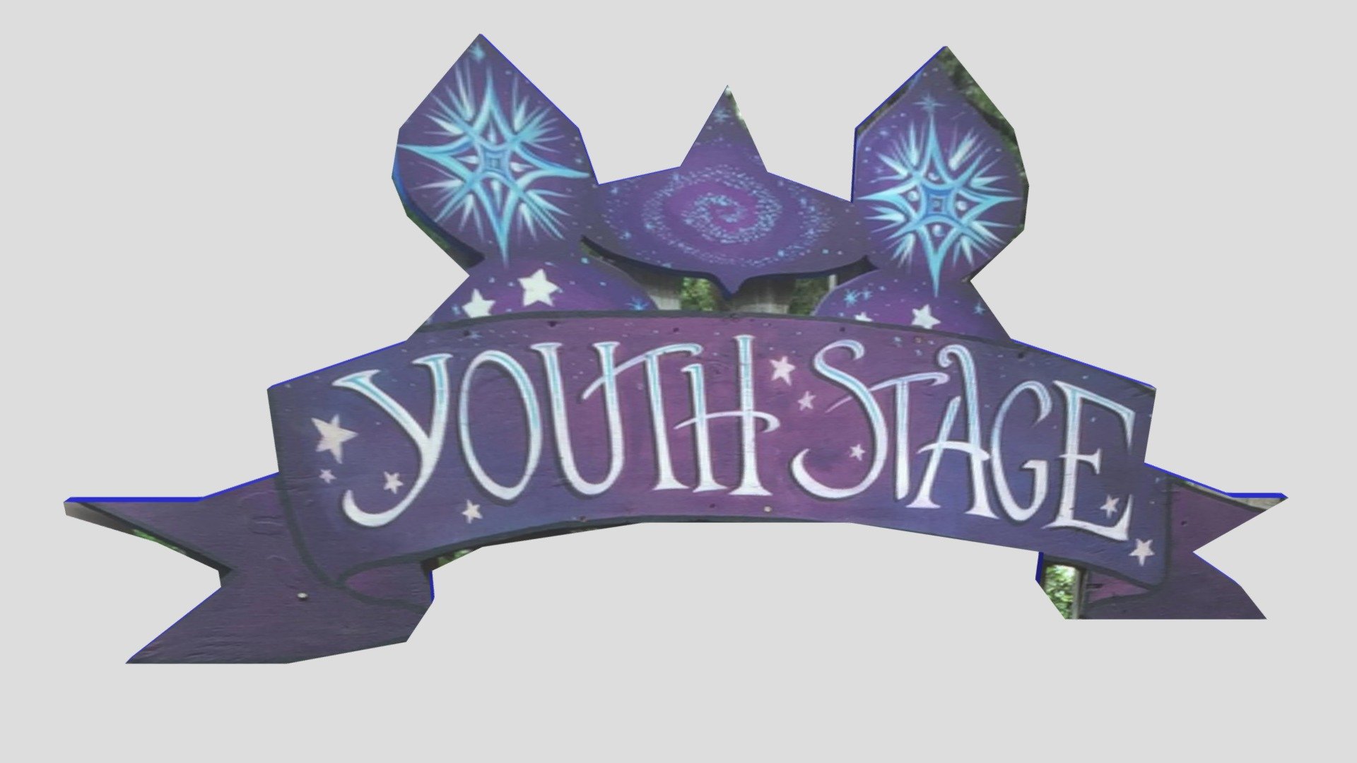 OCF Youth Stage Sign