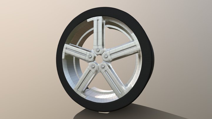 Wheel Modeling21 3D Model