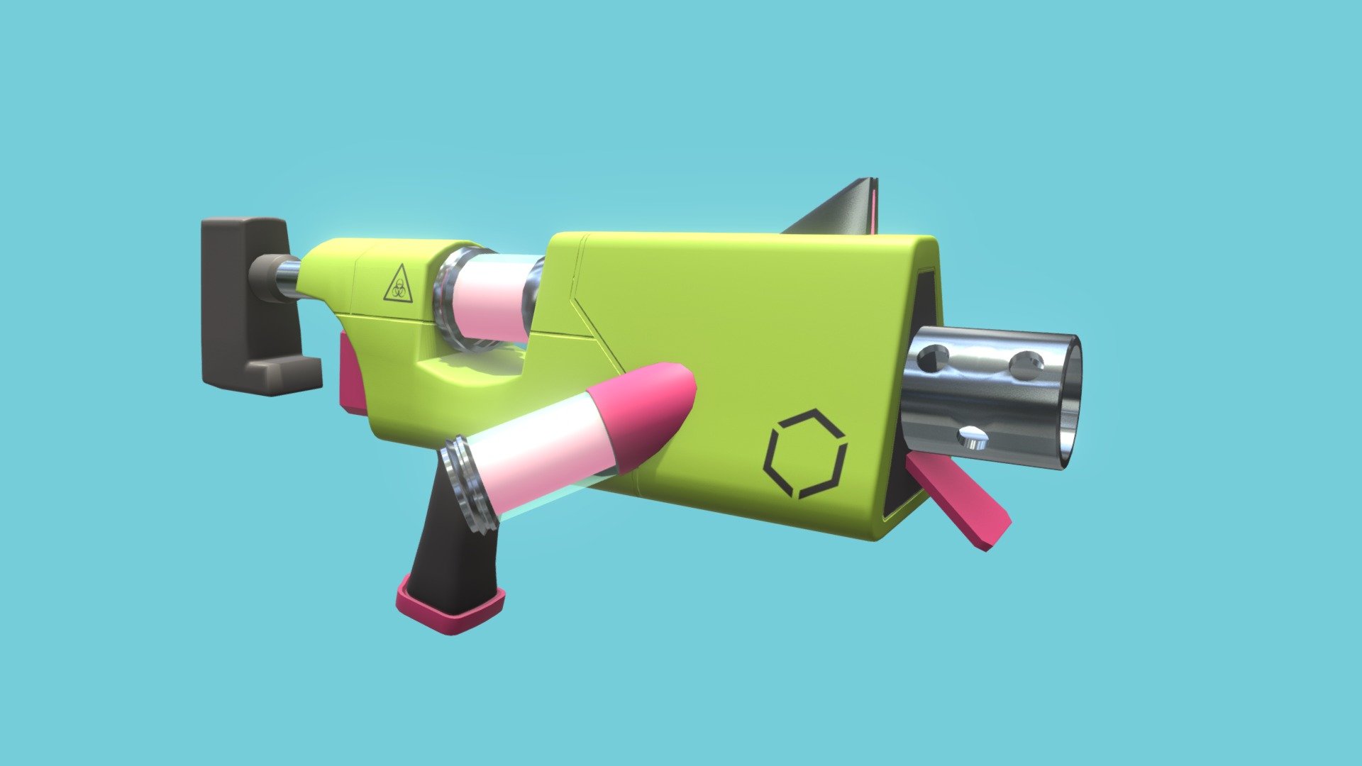 Low poly Toon Gun - Buy Royalty Free 3D model by Eli_ac [31fea59 ...