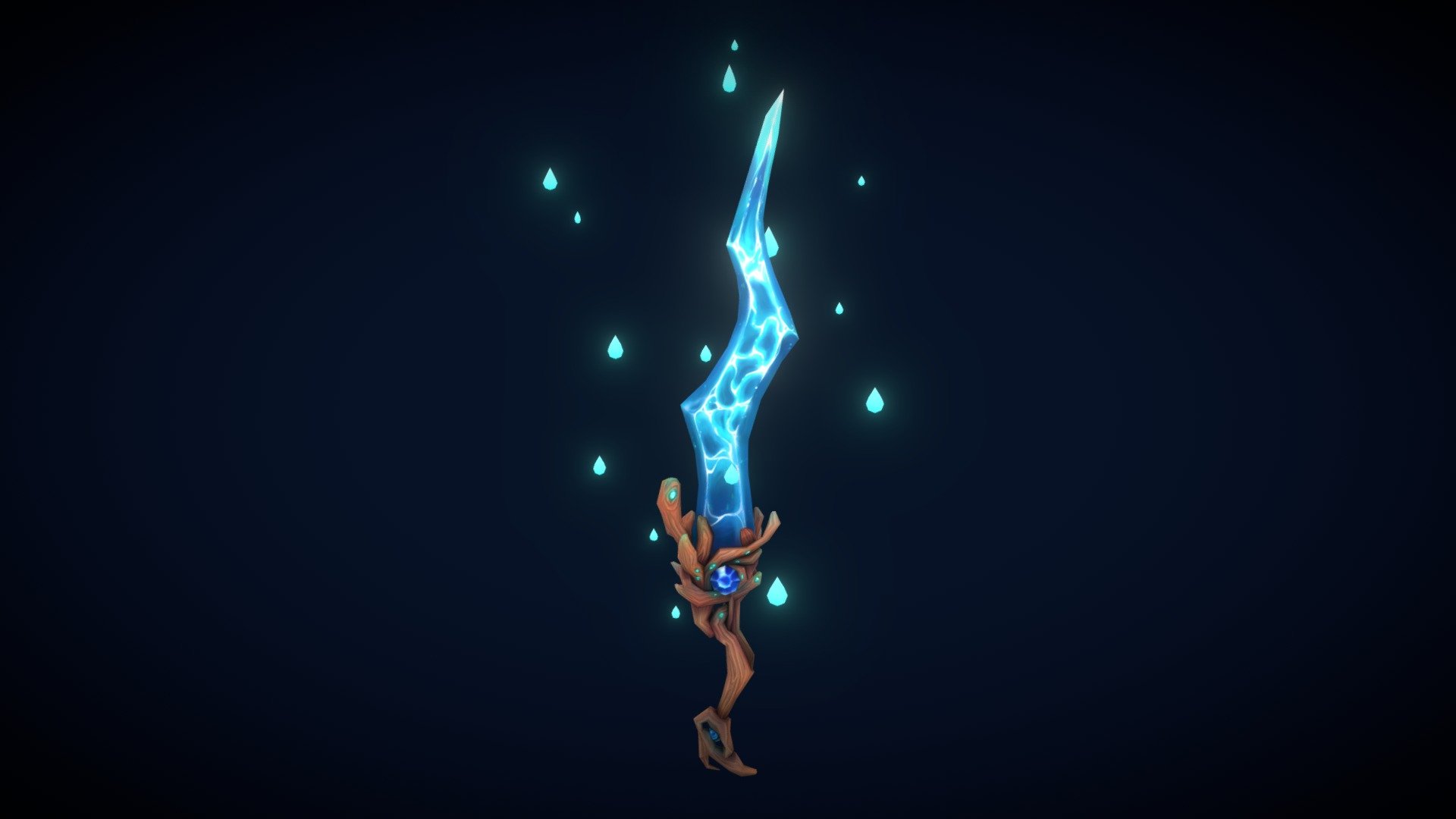 DAE WeaponCraft : Water Sword - Download Free 3D model by March Gutman ...