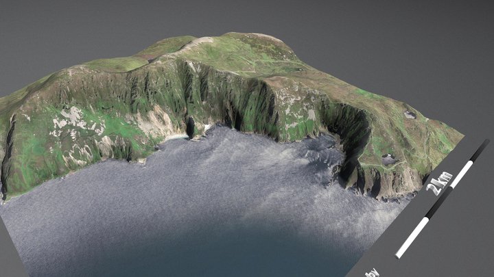 Aillte Shliabh Liag (Slieve League), Co. Donegal – Modelo 3D gratuito STL