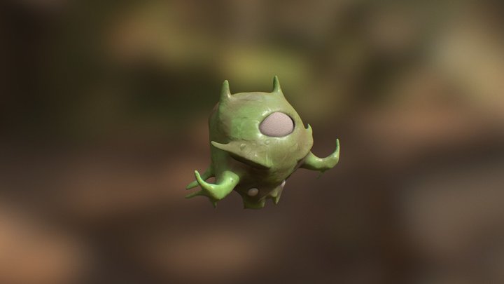 Flying Agile Monster 3D Model