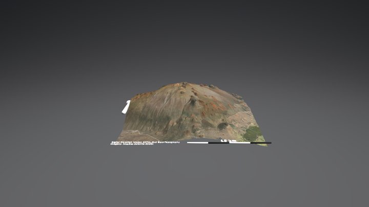 mauna kea shield volcano 3D Model