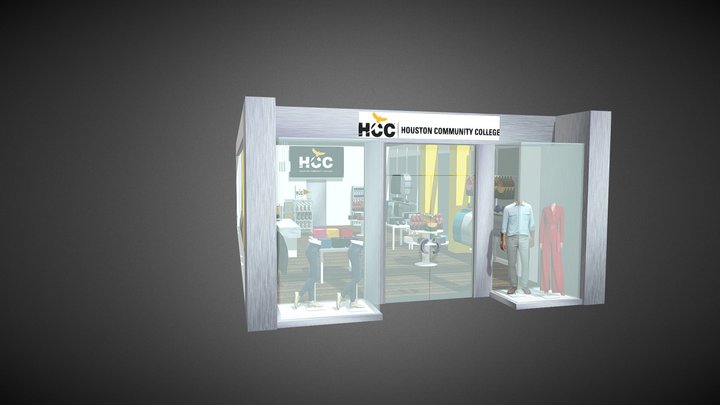 Jessica Garcia:  HCC Bookstore Project 3D Model