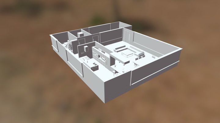 Interior Design Project 3D Model