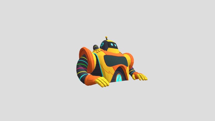 Giant Robot 3D Model