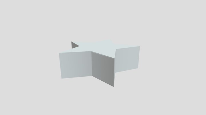 Star Token 3D Model