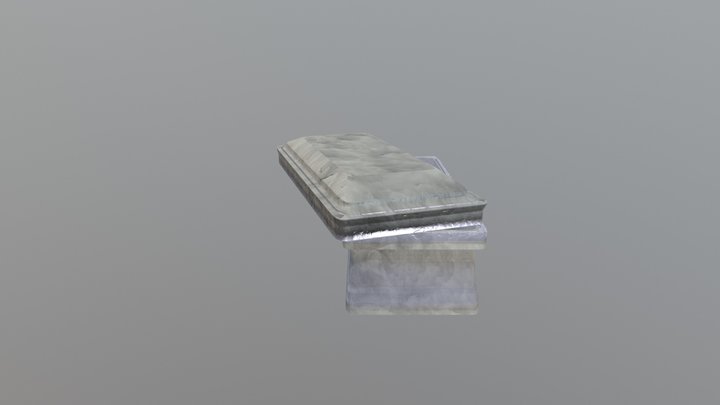 Grave Tomb 3D Model