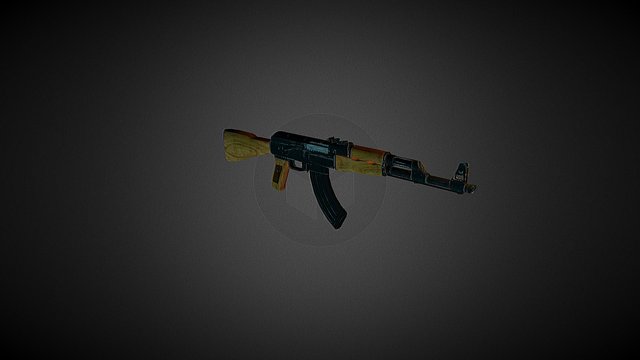 AK-47 3D Model