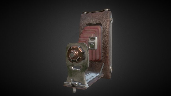 Kodak Folding Camera 3D Model