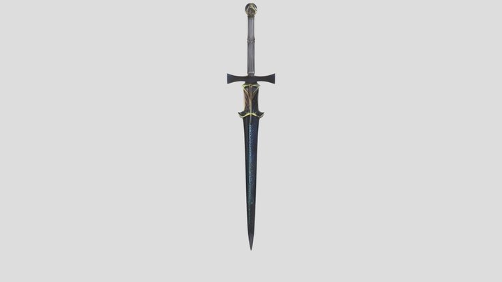 Celestial Sword 3D Model