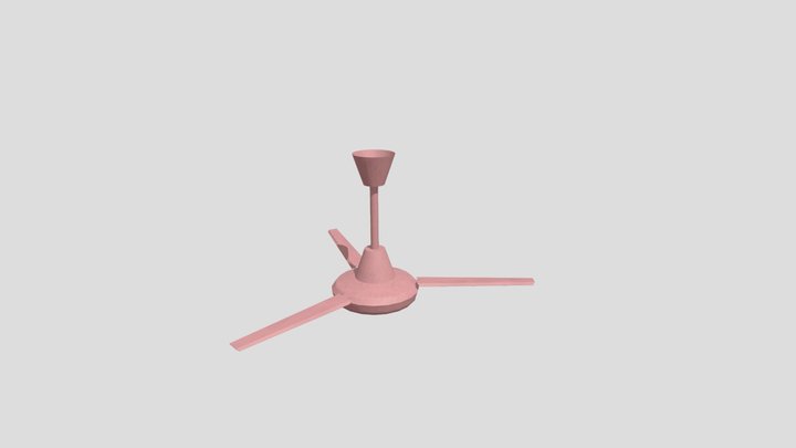 std_celling_fan 3D Model