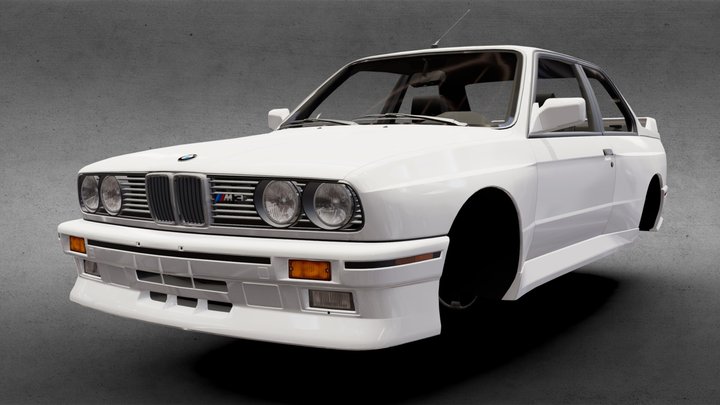 [Real Racing 3] 1992 BMW M3 – Modello 3D gratuito STL