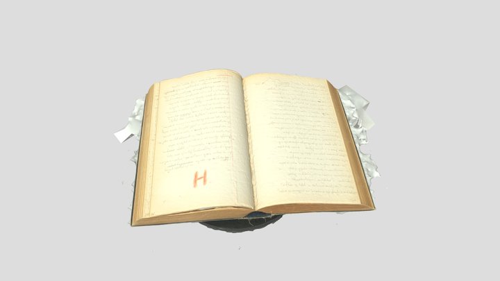 18. Η "Οδύσεια" του Νίκου Καζαντζάκη 3D Model