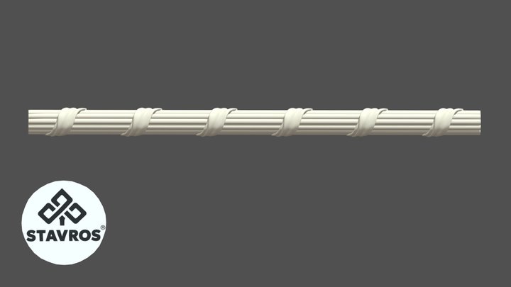 Stavros Polyurethane Carved Linear Mouldings