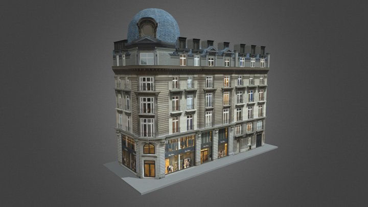 Haussmann 3D models - Sketchfab