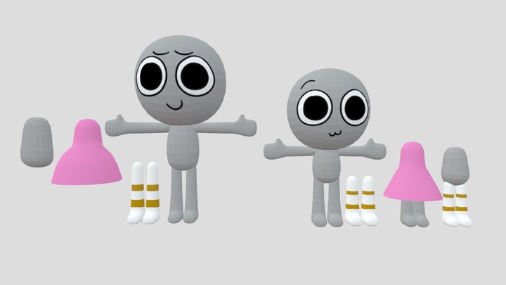 Dandys world base v2 3D Model