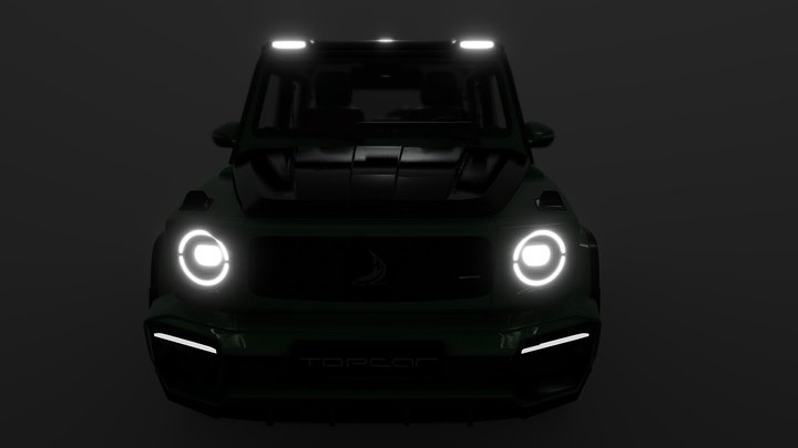 Mercedes-AMG G63 TopCar 3D Model