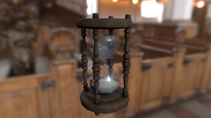 Hourglass 3D Model