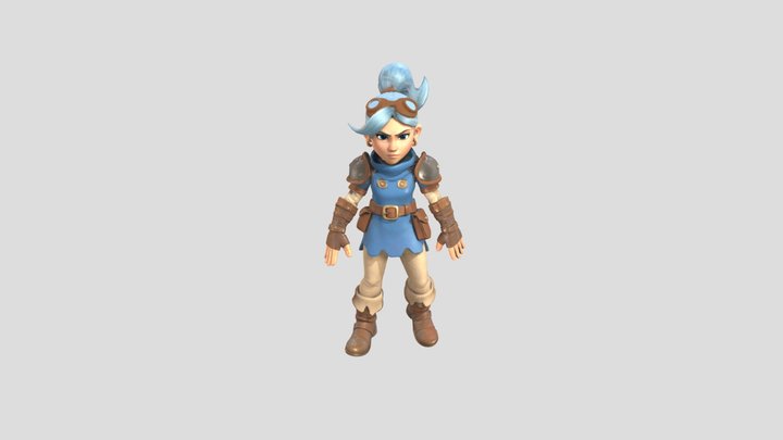 Animation_ Walking_frame_rate_24 3D Model